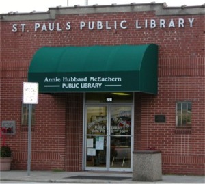Picture of library