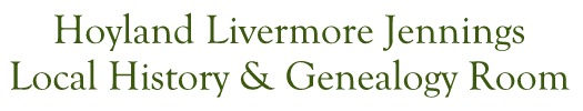 Hoyland Livermore Jennings Local History and Genealogy Room